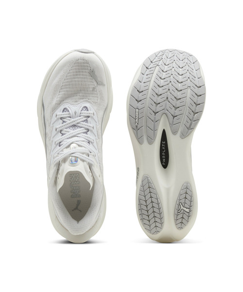 PUMA（プーマ）の「PUMA プーマ ウィメンズ ディヴィエイト ニトロ 4 ランニングシューズ（スニーカー・レディース・ホワイト/ラベンダー/ホワイト系その他2/レッド系その他3・23.5cm/24.0cm/24.5cm/22.5cm/23.0cm/25.0cm）」の7枚目の写真