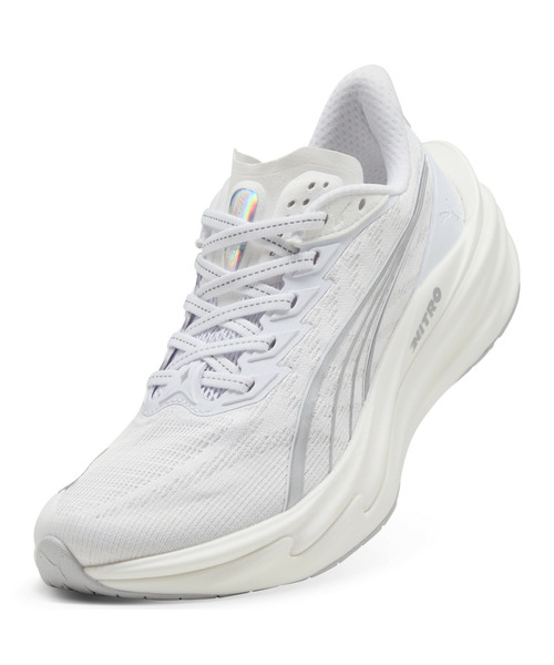 PUMA（プーマ）の「PUMA プーマ ウィメンズ ディヴィエイト ニトロ 4 ランニングシューズ（スニーカー・レディース・ホワイト/ラベンダー/ホワイト系その他2/レッド系その他3・23.5cm/24.0cm/24.5cm/22.5cm/23.0cm/25.0cm）」の9枚目の写真