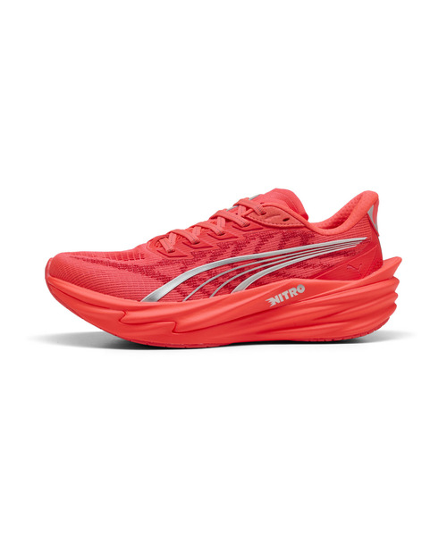 PUMA（プーマ）の「PUMA プーマ ウィメンズ ディヴィエイト ニトロ 4 ランニングシューズ（スニーカー・レディース・ホワイト/ラベンダー/ホワイト系その他2/レッド系その他3・23.5cm/24.0cm/24.5cm/22.5cm/23.0cm/25.0cm）」の11枚目の写真