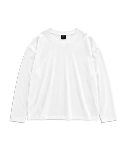 Pendulum(ペンデュラム)の「エッセンシャル高重量セミクロップ長袖Tシャツ LR5TU573_3color(Tシャツ/カットソー・メンズ・ブラック/ホワイト/ヘザーグレー・95/100/105)」の1枚目の写真