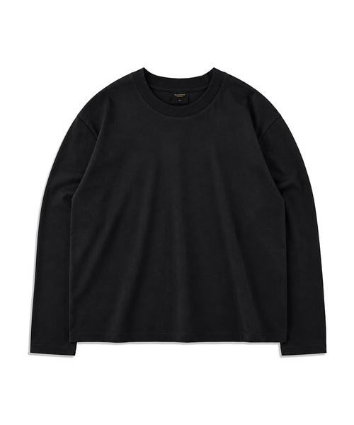 Pendulum(ペンデュラム)の「エッセンシャル高重量セミクロップ長袖Tシャツ LR5TU573_3color(Tシャツ/カットソー・メンズ・ブラック/ホワイト/ヘザーグレー・95/100/105)」の2枚目の写真