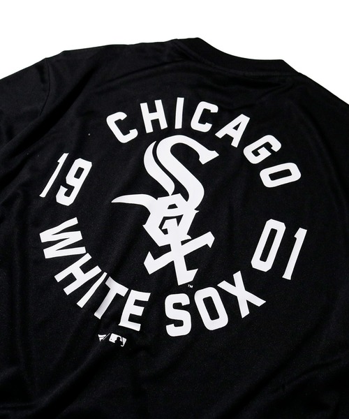 Fanatics(ファナティクス)の「ファナティクス【Fanatics】‐ シカゴ ホワイトソックス 半袖Tシャツ【CHICAGO WHITE SOX MLB BACK CIRCLE LOGO S/S ACTIVE DRY TEE BLK ML0126SS0002】(Tシャツ/カットソー・メンズ・ブラック・M/L/XL)」の5枚目の写真