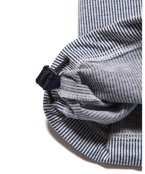 SOPHNET.（ソフネット）の「STRETCH SUCKER S/S POLO SHIRT（ポロシャツ・メンズ・A/ホワイト/ライトブルー/ブラック・1/2/3/4/5）」の12枚目の写真