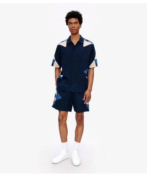 A.P.C.(アーペーセー)の「SHORT CONNOR ショートパンツ(その他パンツ・メンズ・ブルー系その他・S/M)」の2枚目の写真