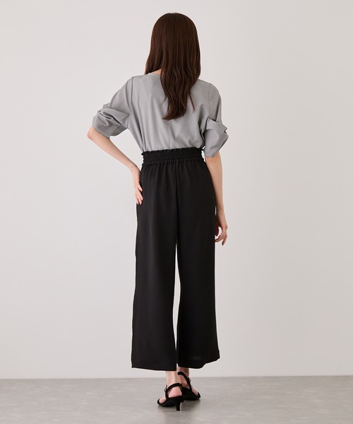 Jayro(ジャイロ)の「麻ライクリラックスパンツ(その他パンツ・レディース・ダークブラウン/ブラック/オフホワイト/ブルー・FREE)」の12枚目の写真