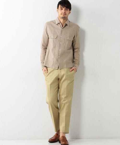 UNITED ARROWS（ユナイテッドアローズ）の「UAS チノ ワイド◆（その他パンツ・メンズ・ベージュ/ネイビー・44/42/48/46）」の14枚目の写真