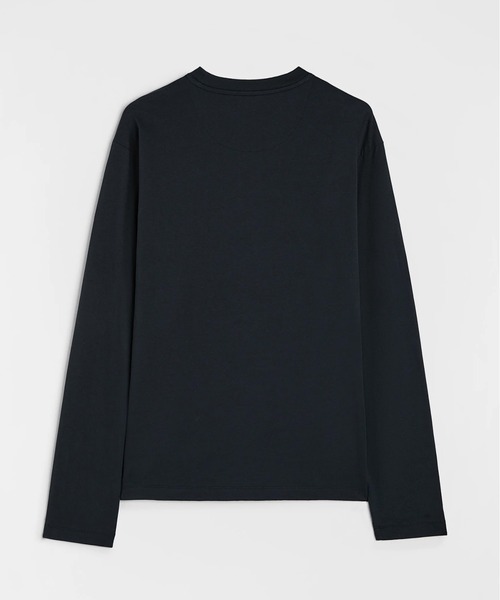 JIL SANDER(ジルサンダー)の「T-SHIRT CN LS - EMB(Tシャツ/カットソー・メンズ・ネイビー・S/L/M)」の3枚目の写真