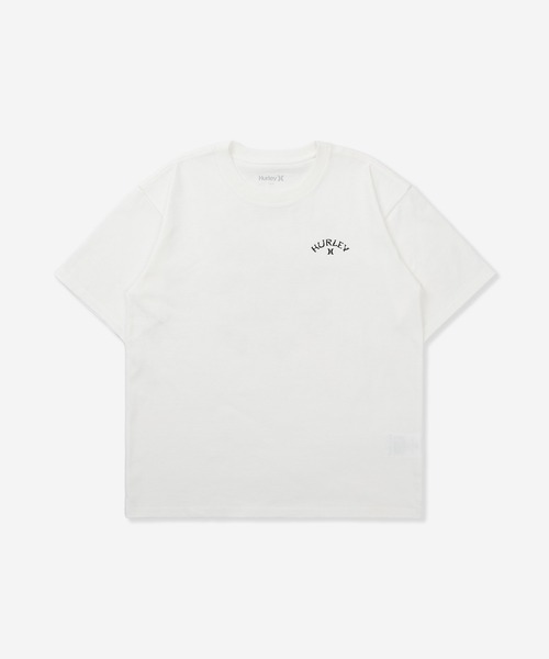 Hurley （ハーレー）の「【Hurley:ハーレー】キッズヘビーウェイトコットンTシャツ　バックプリント　　FROM H TO H OVERSIZED SHORTSLEEVE TEE（Tシャツ/カットソー・キッズ・ブラック/ホワイト・150/130/140/160）」の3枚目の写真