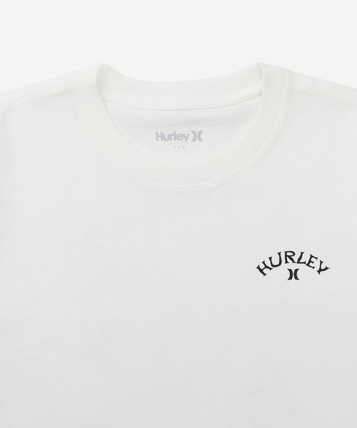 Hurley （ハーレー）の「【Hurley:ハーレー】キッズヘビーウェイトコットンTシャツ　バックプリント　　FROM H TO H OVERSIZED SHORTSLEEVE TEE（Tシャツ/カットソー・キッズ・ブラック/ホワイト・150/130/140/160）」の4枚目の写真