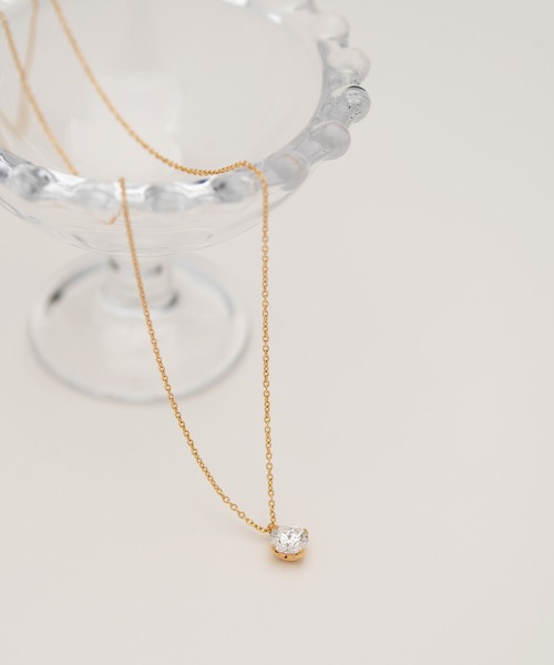 Lume（ルメ）の「「Lume/ルメ」 ルミナス  0.5ct  一粒ダイヤネックレス　ジュエリー　 鑑定書付（ネックレス・レディース・Silver/GOLD・FREE）」の2枚目の写真