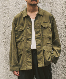 ミリタリージャケット（グリーン・カーキ/緑色系）ファッション通販