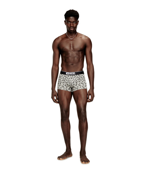 DIESEL（ディーゼル）の「メンズ ボクサーパンツ DAMIEN-D-BOX（ボクサーパンツ・メンズ・ライトグレー・MEDIUM/SMALL/LARGE）」の3枚目の写真