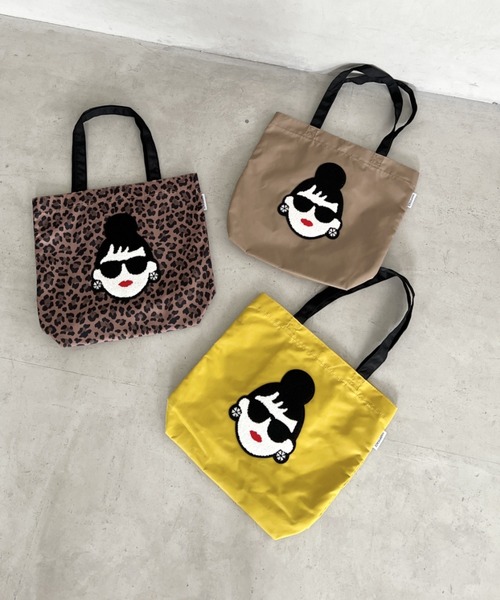 HAPPY FACE(ハッピーフェイス)の「EMMA 顔相良刺?新トート RD(トートバッグ・レディース・レッド・ONE SIZE)」の13枚目の写真