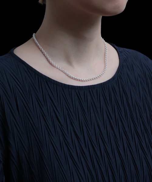YArKA/ヤーカ】narrow double ring structure necklace [SICA13-40
