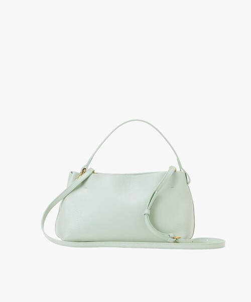 agnes b.（アニエスベー）の「レザー 2way スモール ショルダーバッグ "Zoe" ZAS05-03（ショルダーバッグ・レディース・ブルー系その他・FREE）」の2枚目の写真