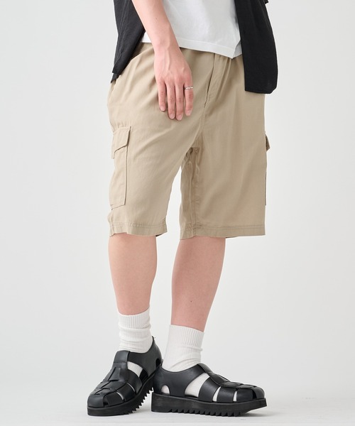 HANES（ヘインズ）の「【Hanes】チノクロスカーゴショートパンツ 067060（その他パンツ・メンズ・ベージュ/カーキ/ネイビー/ブラック・LL/L/M）」の2枚目の写真