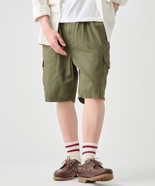 HANES（ヘインズ）の「【Hanes】チノクロスカーゴショートパンツ 067060（その他パンツ・メンズ・ベージュ/カーキ/ネイビー/ブラック・LL/L/M）」の22枚目の写真