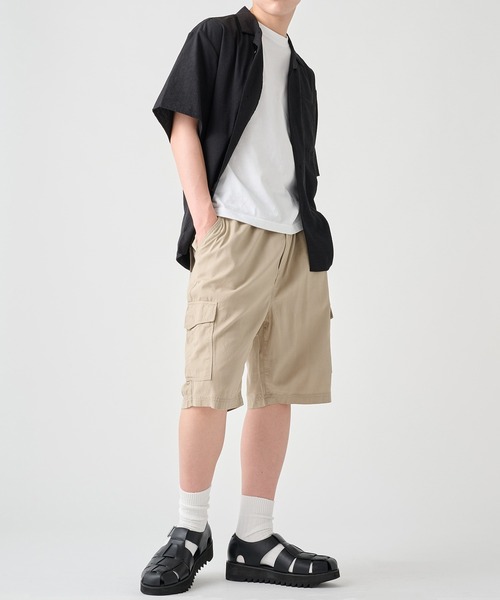 HANES（ヘインズ）の「【Hanes】チノクロスカーゴショートパンツ 067060（その他パンツ・メンズ・ベージュ/カーキ/ネイビー/ブラック・LL/L/M）」の18枚目の写真