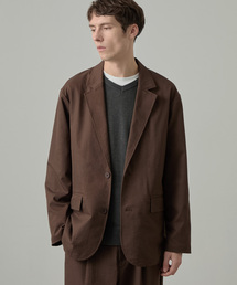 EASENCE（イーズエンス）の「【EASENCE】ドライツイル ストレッチ セットアップ テーラードジャケット&ワイドパンツ   UVカット（セットアップ）」