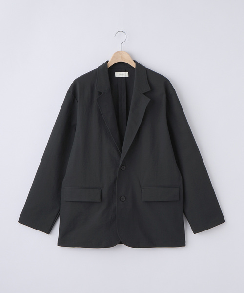 EASENCE(イーズエンス)の「【EASENCE】ドライツイル ストレッチ セットアップ テーラードジャケット&ワイドパンツ / UVカット(セットアップ・メンズ・ダークブラウン/モカ/ダークネイビー/スミクロ・L/XL/M/S)」の19枚目の写真