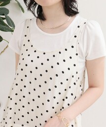fredy emue | パフスリーブコンパクトTシャツ(Tシャツ/カットソー)
