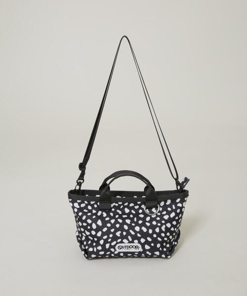 OUTDOOR PRODUCTS(アウトドアプロダクツ)の「OUTDOOR PRODUCTS/【別注】OUTDOOR PRODUCTS Boat Shaped Mini Bag(ショルダーバッグ・レディース・アイボリー/ブラック・F)」の3枚目の写真