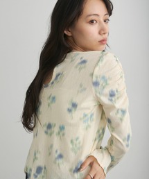 Kastane | 【花柄&無地】ニュアンスブルームトップス(Tシャツ/カットソー)