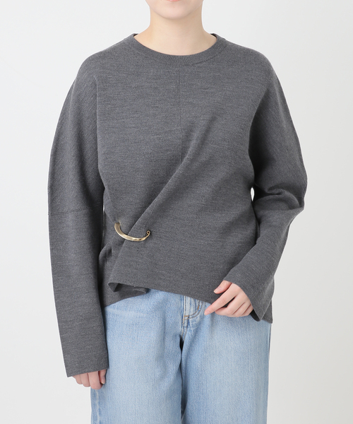 JAMIRAY(ジャミレイ)の「JAMIRAY/ジャミレイ MODERN CURVE PIN NL ネックレス 254-270122(ネックレス・レディース・ゴールド・FREE)」の14枚目の写真