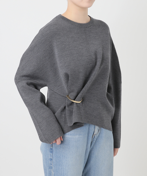 JAMIRAY(ジャミレイ)の「JAMIRAY/ジャミレイ MODERN CURVE PIN NL ネックレス 254-270122(ネックレス・レディース・ゴールド・FREE)」の2枚目の写真