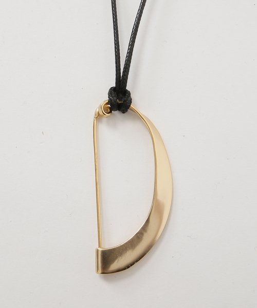 JAMIRAY(ジャミレイ)の「JAMIRAY/ジャミレイ MODERN CURVE PIN NL ネックレス 254-270122(ネックレス・レディース・ゴールド・FREE)」の8枚目の写真