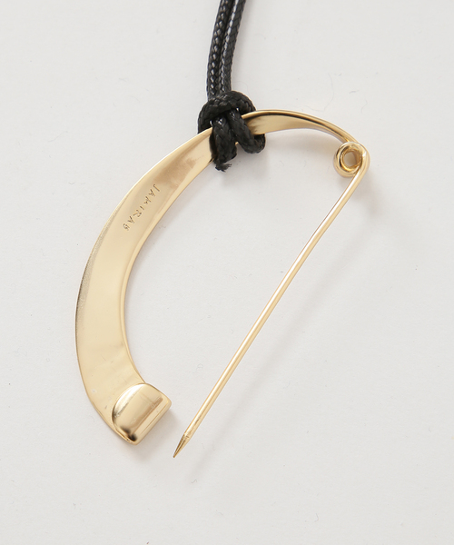 JAMIRAY(ジャミレイ)の「JAMIRAY/ジャミレイ MODERN CURVE PIN NL ネックレス 254-270122(ネックレス・レディース・ゴールド・FREE)」の11枚目の写真