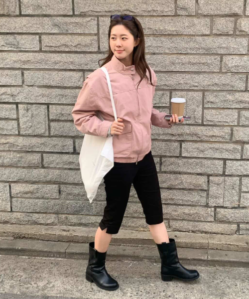 TTUDEMENT(トュードメント)の「WASHED COTTON JACKET_LIGHT PINK(その他アウター・レディース・その他・SMALL/MEDIUM)」の2枚目の写真