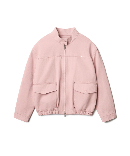 TTUDEMENT(トュードメント)の「WASHED COTTON JACKET_LIGHT PINK(その他アウター・レディース・その他・SMALL/MEDIUM)」の4枚目の写真