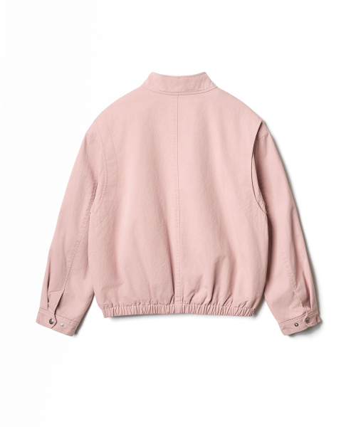 TTUDEMENT(トュードメント)の「WASHED COTTON JACKET_LIGHT PINK(その他アウター・レディース・その他・SMALL/MEDIUM)」の5枚目の写真