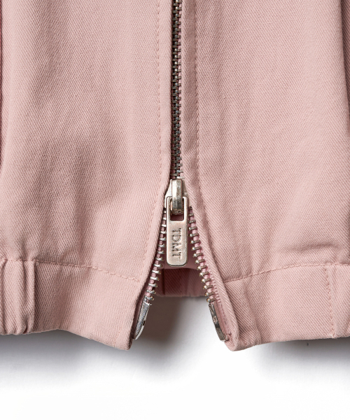 TTUDEMENT(トュードメント)の「WASHED COTTON JACKET_LIGHT PINK(その他アウター・レディース・その他・SMALL/MEDIUM)」の10枚目の写真