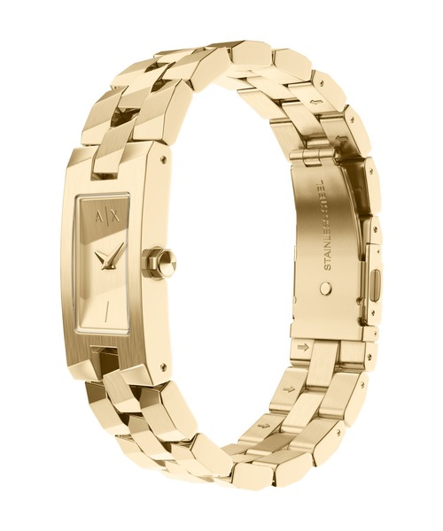 ARMANI EXCHANGE(アルマーニエクスチェンジ)の「アルマーニ・エクスチェンジ 腕時計 レディース アナログ ステンレス AX4701(アナログ腕時計・レディース・ゴールド・FREE)」の6枚目の写真