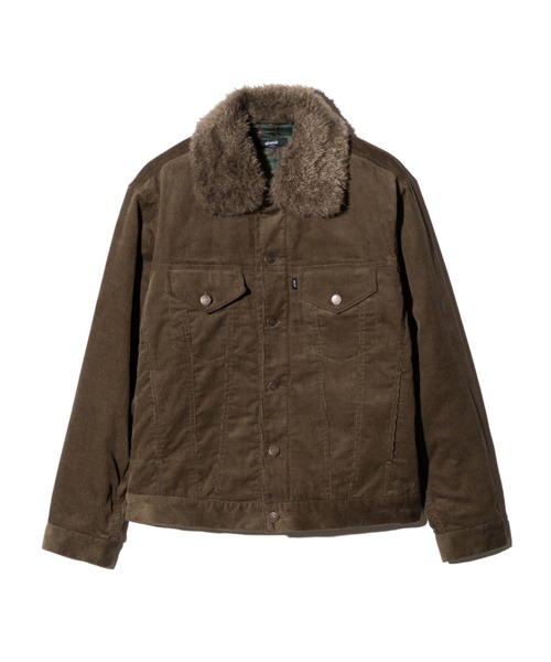 glamb(グラム)の「Fur Corduroy Jacket / ファーコーデュロイジャケット(その他アウター・メンズ・カーキ/ブラック/レッド・S/L/M)」の16枚目の写真