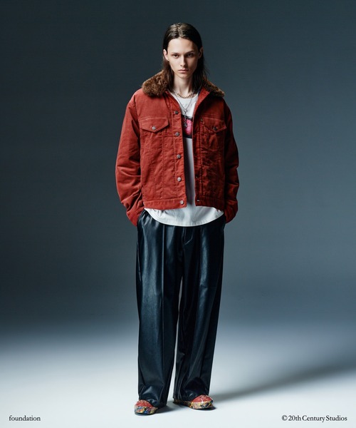 glamb(グラム)の「Fur Corduroy Jacket / ファーコーデュロイジャケット(その他アウター・メンズ・カーキ/ブラック/レッド・S/L/M)」の4枚目の写真