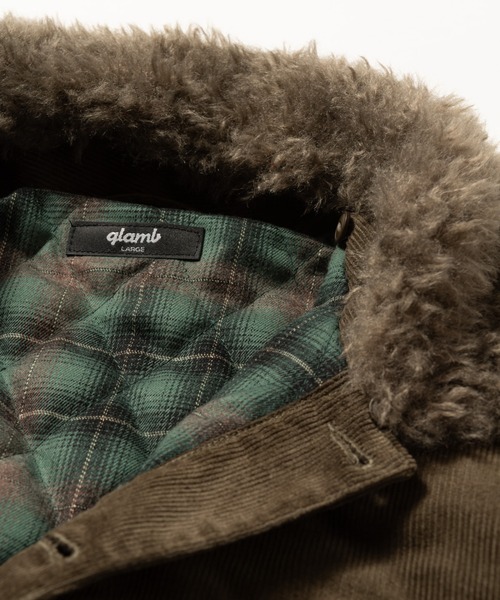 glamb(グラム)の「Fur Corduroy Jacket / ファーコーデュロイジャケット(その他アウター・メンズ・カーキ/ブラック/レッド・S/L/M)」の11枚目の写真