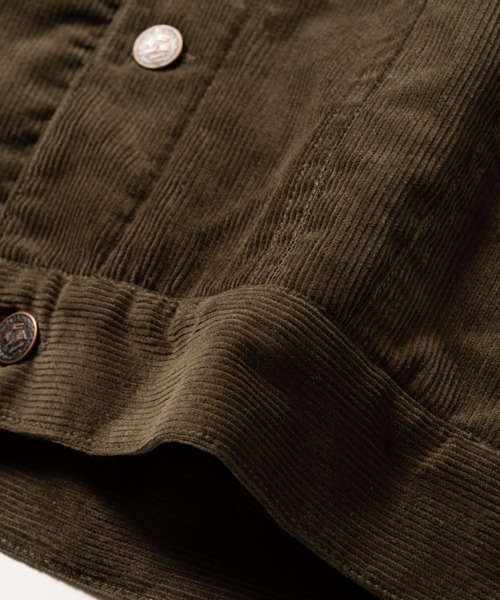 glamb(グラム)の「Fur Corduroy Jacket / ファーコーデュロイジャケット(その他アウター・メンズ・カーキ/ブラック/レッド・S/L/M)」の12枚目の写真