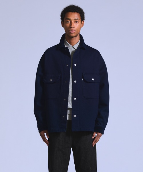 Levi's(リーバイス)の「Levi's/リーバイス BLUETAB(TM) シャツジャケット(ブルゾン・メンズ・ネイビー・S/M/L/XL)」の2枚目の写真