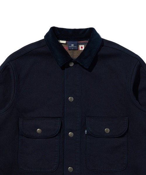 Levi's(リーバイス)の「Levi's/リーバイス BLUETAB(TM) シャツジャケット(ブルゾン・メンズ・ネイビー・S/M/L/XL)」の9枚目の写真