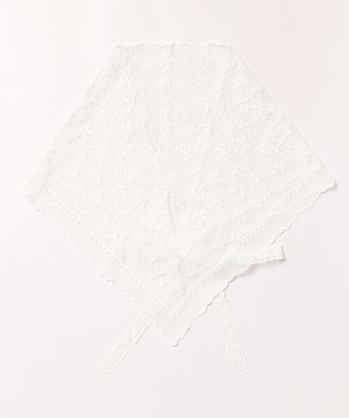 TONE SELECT GOODS(トーンセレクトグッズ)の「pur chouchou/フラワーレース レイヤードウエストスカーフ P4611(ストール/ショール・レディース・その他2/その他1・FREE)」の4枚目の写真