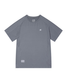 RIFE（ランニングライフ）の「エアスクエア機能性ランニング半袖Tシャツ（シルバー）（Tシャツ/カットソー）」