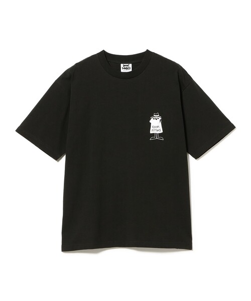 BEAMS T(ビームスティー)の「BOOK WORKS / Eighths & Quarters Tee(Tシャツ/カットソー・メンズ・チャコールグレー・L/XL/M)」の1枚目の写真