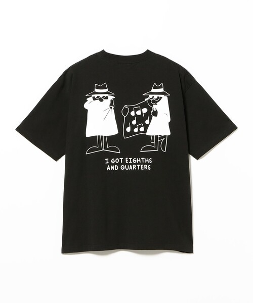 BEAMS T(ビームスティー)の「BOOK WORKS / Eighths & Quarters Tee(Tシャツ/カットソー・メンズ・チャコールグレー・L/XL/M)」の4枚目の写真