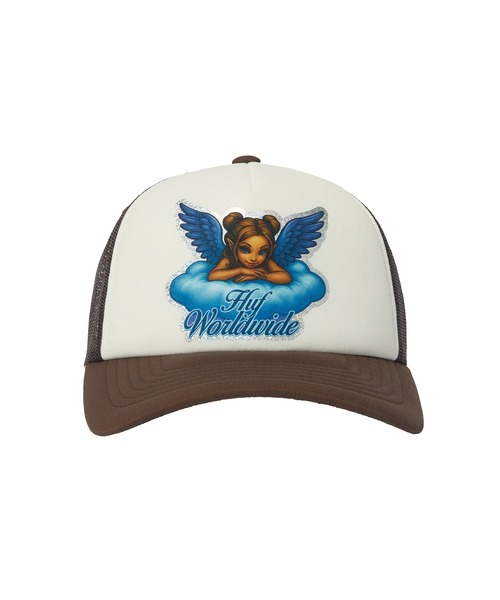 HUF(ハフ)の「BLISS TRUCKER HAT(キャップ・メンズ・ブラウン・O/S)」の2枚目の写真
