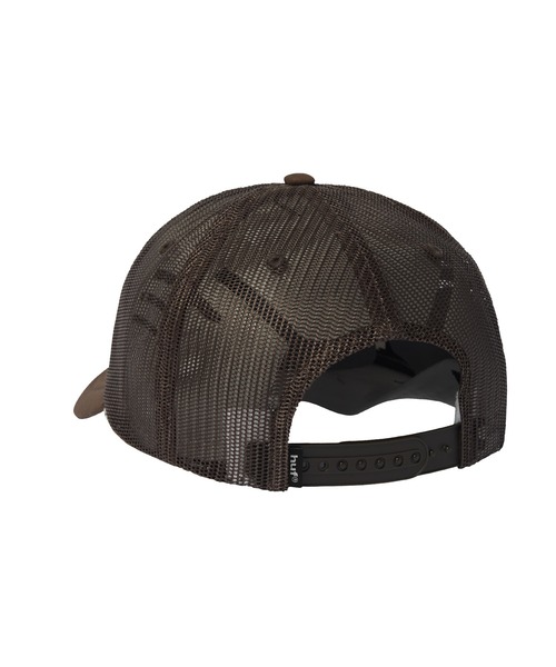HUF(ハフ)の「BLISS TRUCKER HAT(キャップ・メンズ・ブラウン・O/S)」の3枚目の写真