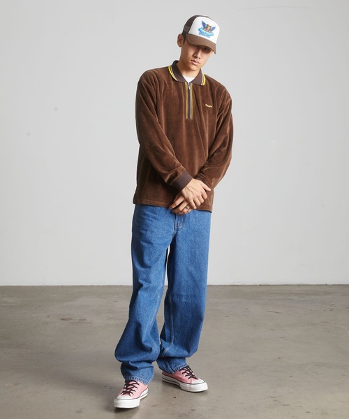HUF(ハフ)の「BLISS TRUCKER HAT(キャップ・メンズ・ブラウン・O/S)」の5枚目の写真