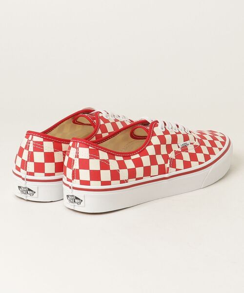 VANS(バンズ)の「バンズ 【 Vans 】- スニーカー【VANS Authentic RACING RED/WHITE VN000EGAR30 】(スニーカー・メンズ・レッド・28.0cm/27.0cm/26.5cm/26.0cm)」の2枚目の写真